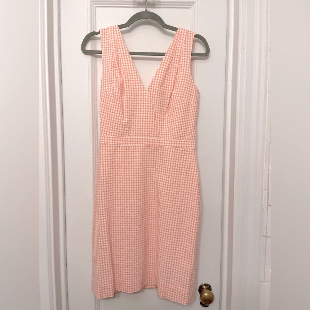 J. CREW Gingham Dress - Picture 1 of 3